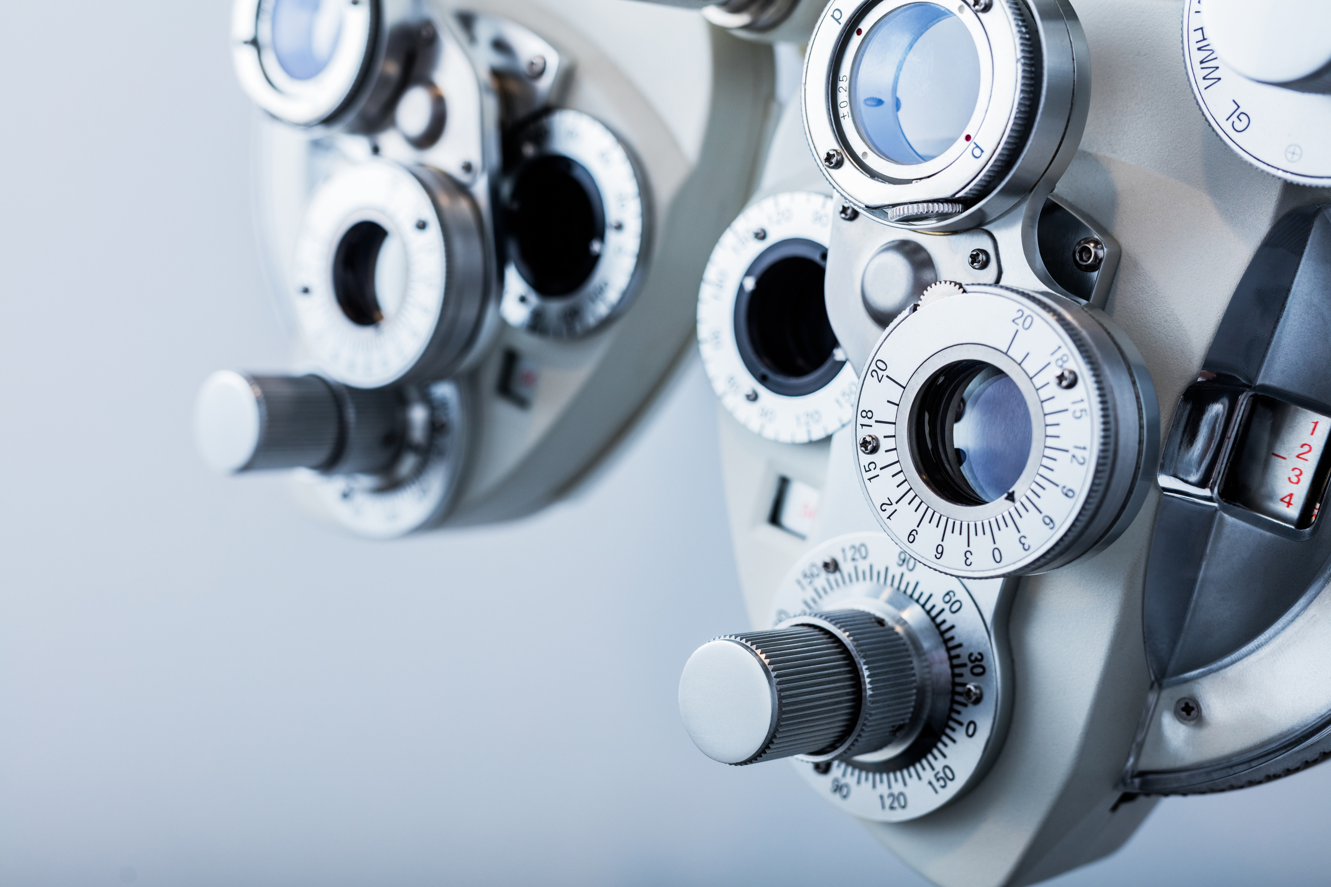 Optical Equipment for Testing Vision.